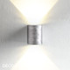 Nordlux - Canto 2 - Galvanized Steel Modern Designer Outdoor LED Wall Light - Stunning Industrial Style for any Space - for your Home, Bistro & Bar. DFTP Nordlux - Canto 2 - Galvanized Steel Modern Designer Outdoor LED Wall Light - Stunning Industrial Style for any Space - for your Home, Bistro & Bar. DFTP