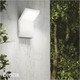 Ideal Lux - Style - White & Opal White Modern Designer Outdoor LED Wall Light - Minimalist Italian Design for the Garden & Outdoor Area of your Hotel, Bar, Bistro & Café. Ideal Lux - Style - White & Opal White Modern Designer Outdoor LED Wall Light - Minimalist Italian Design for the Garden & Outdoor Area of your Hotel, Bar, Bistro & Café.