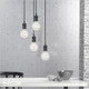 Nordlux - Avra - Black Modern Designer Suspension Pendant Light Fitting - Ideal for a Kitchen, Dining Room, Living Room, Restaurant, Bar & Café Nordlux - Avra - Black Modern Designer Suspension Pendant Light Fitting - Ideal for a Kitchen, Dining Room, Living Room, Restaurant, Bar & Café