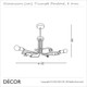 A3. Ideal Lux - Triumph - Unusual Antique Brass Modern Designer Multiple Pendant Light - A Magnificent Industrial Statement Piece for Any Contemporary Space A3. Ideal Lux - Triumph - Unusual Antique Brass Modern Designer Multiple Pendant Light - A Magnificent Industrial Statement Piece for Any Contemporary Space