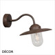 Nordlux - Luxembourg - Rust Modern Designer Outdoor Wall Light - Vintage Industrial Style Light for your Garden, Hotel, Bistro & Café