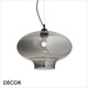 Ideal Lux - Bistro, Round - Smoked Glass Modern Designer Pendant Light - Stylish Italian Design for a Kitchen, Dining Room, Hotel, Restaurant, Bistro, Bar & Café Ideal Lux - Bistro, Round - Smoked Glass Modern Designer Pendant Light - Stylish Italian Design for a Kitchen, Dining Room, Hotel, Restaurant, Bistro, Bar & Café