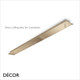 Ideal Lux - Linear Ceiling Plates - Brass & Copper Modern Designer Ceiling Fitting for 3 Pendant Lights - Ideal for a Kitchen,  Bistro & Café Ideal Lux - Linear Ceiling Plates - Brass & Copper Modern Designer Ceiling Fitting for 3 Pendant Lights - Ideal for a Kitchen,  Bistro & Café