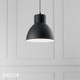 Ideal Lux - Metro - Black Modern Designer Pendant Light - Minimalist Industrial Italian Design for a Kitchen, Dining Room, Hotel, Restaurant, Bistro, Bar & Café Ideal Lux - Metro - Black Modern Designer Pendant Light - Minimalist Industrial Italian Design for a Kitchen, Dining Room, Hotel, Restaurant, Bistro, Bar & Café