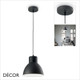 Ideal Lux - Metro - Black Modern Designer Pendant Light - Minimalist Industrial Italian Design for a Kitchen, Dining Room, Hotel, Restaurant, Bistro, Bar & Café Ideal Lux - Metro - Black Modern Designer Pendant Light - Minimalist Industrial Italian Design for a Kitchen, Dining Room, Hotel, Restaurant, Bistro, Bar & Café