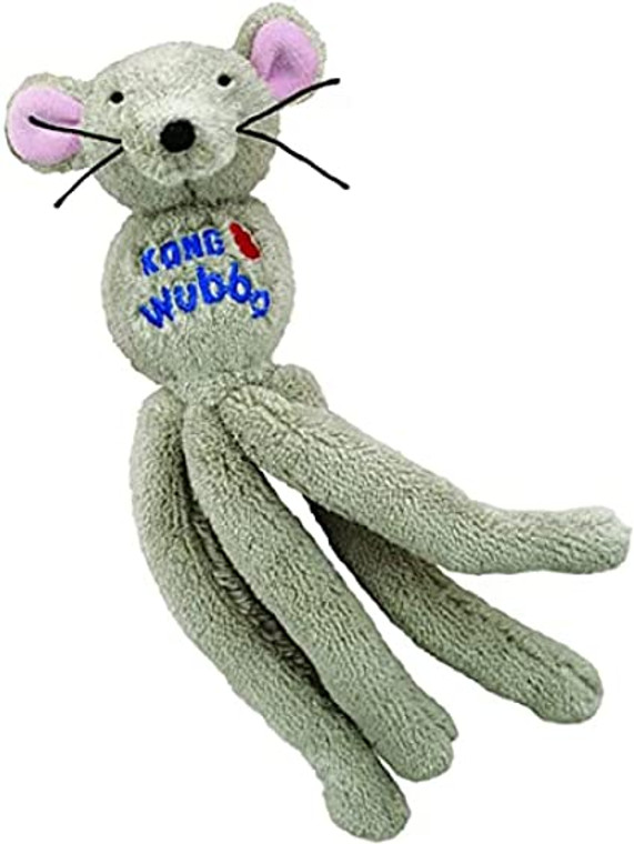 Kong Wubba Mouse Cat Toy (Color Varies)