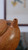 Detail of teapot spout made from Yixing clay