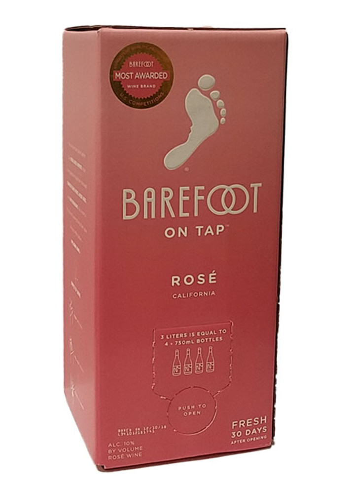 rose wine in box