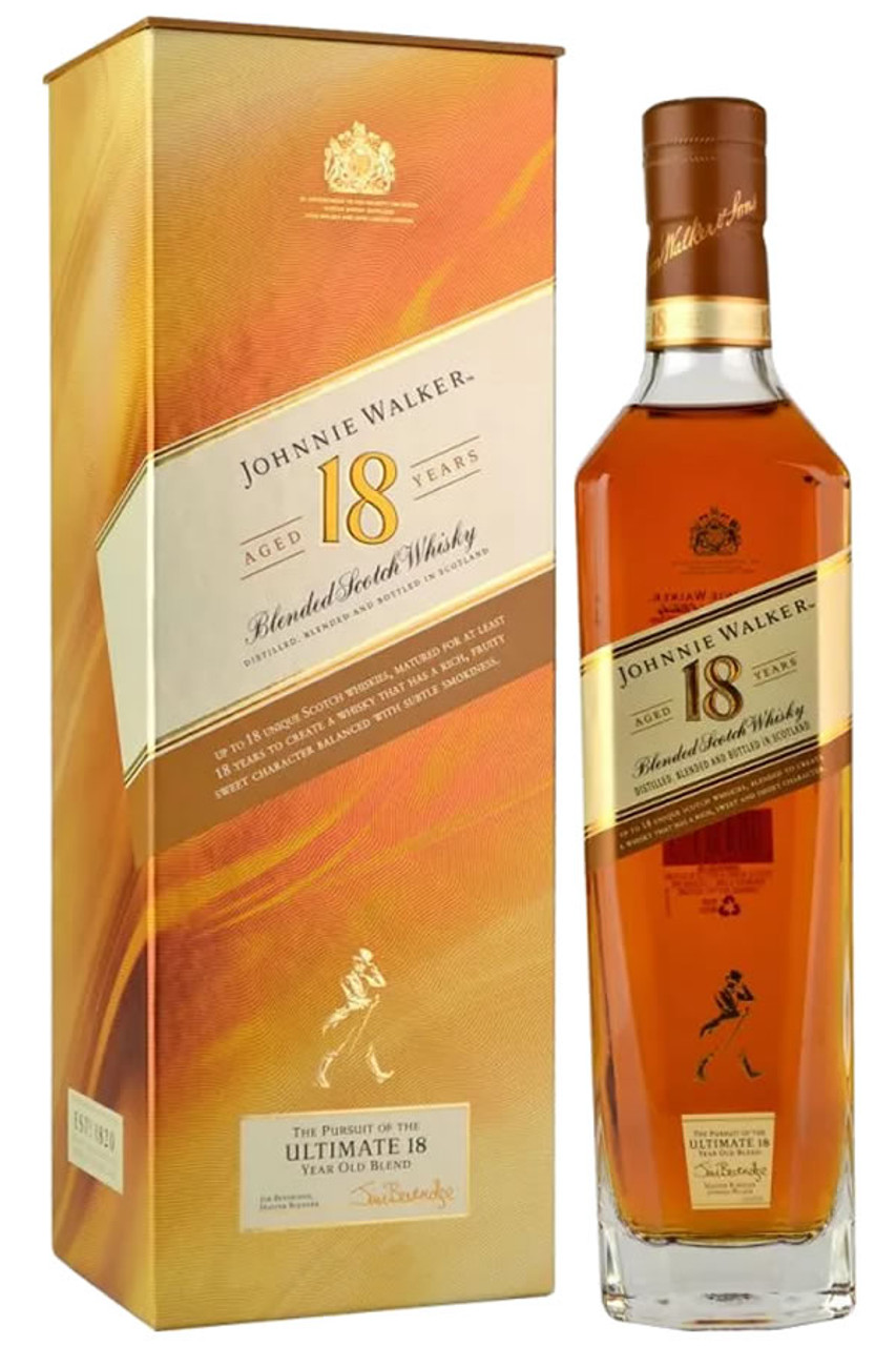 Johnnie Walker Aged 18 Years 750ML