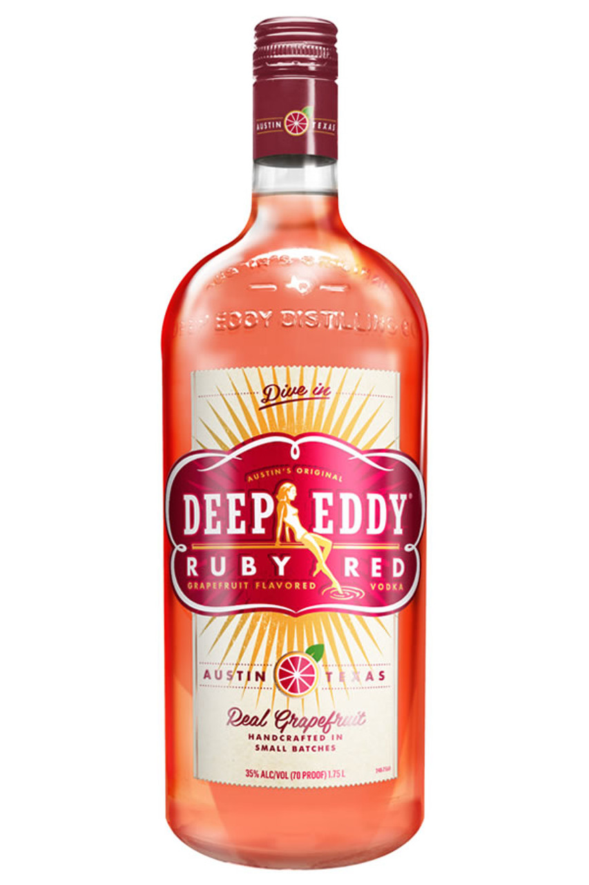 Imponerende tårn Arashigaoka Deep Eddy Ruby Red Real Grapefruit Flavored Vodka
