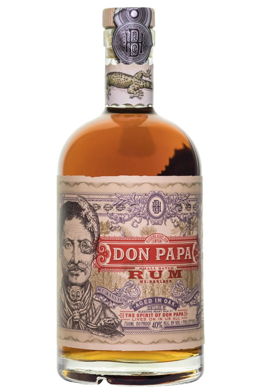 Don Papa 10 Year Old Rum 750mL
