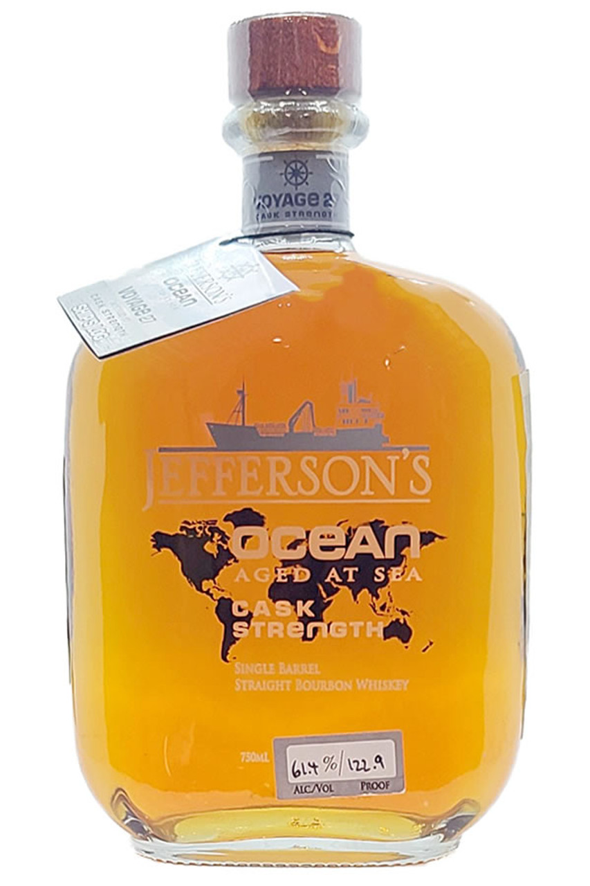 Jefferson's Ocean Aged Cask Strength Liquor Barn Single Barrel 750ML