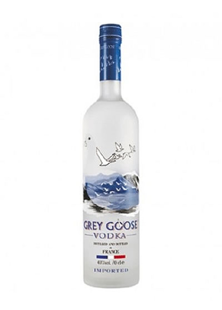 grey goose vodka bottle label