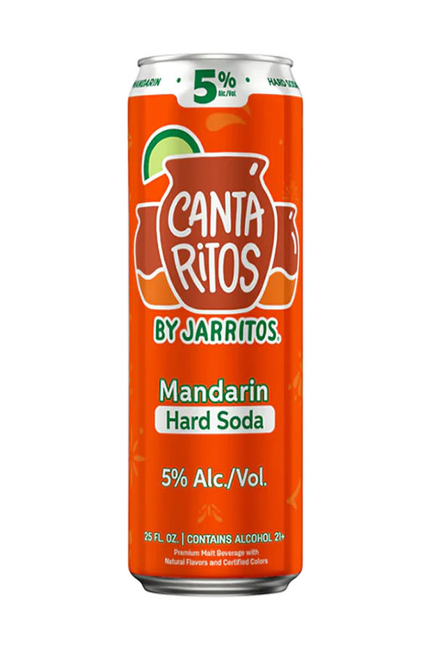 Jarritos Cantaritos Mandarin Hard Soda 25OZ