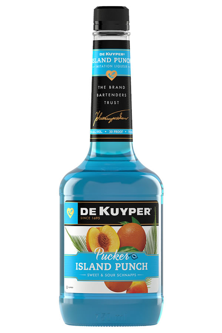 Dekuyper Pucker Peach Schnapps Liqueur