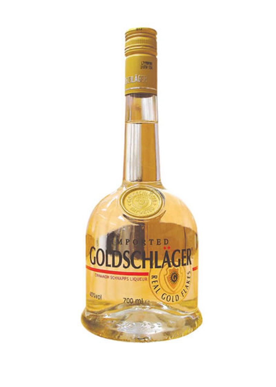 Gold bar bottle for new chocolate liqueur