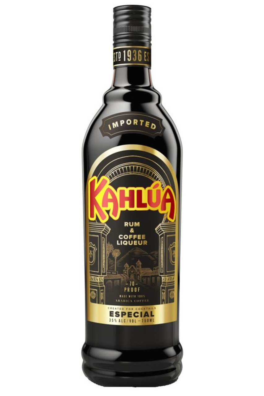 Kahlua Coffee Liqueur Mexico Especial 750ml (70 Proof) – BevMo!