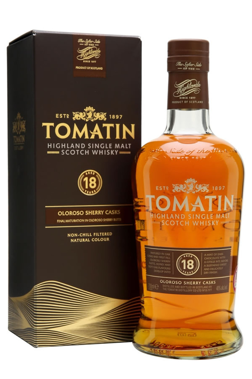 Tomatin 18 Year Highland Single Malt Scotch Whisky