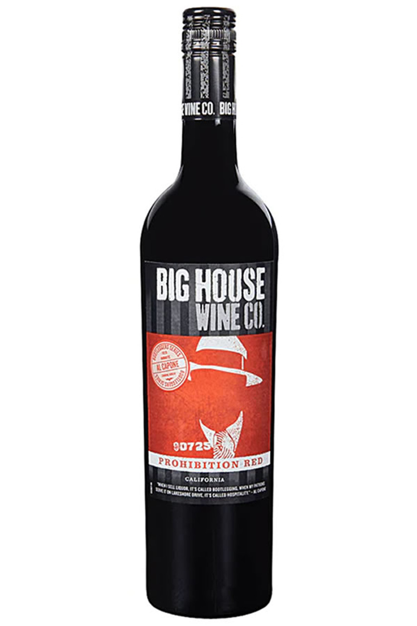 Big house shop red wine