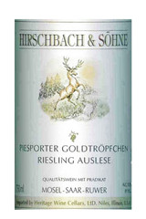 Hirschbach & Sohne Piesporter Goldtropfchen Riesling Auslese