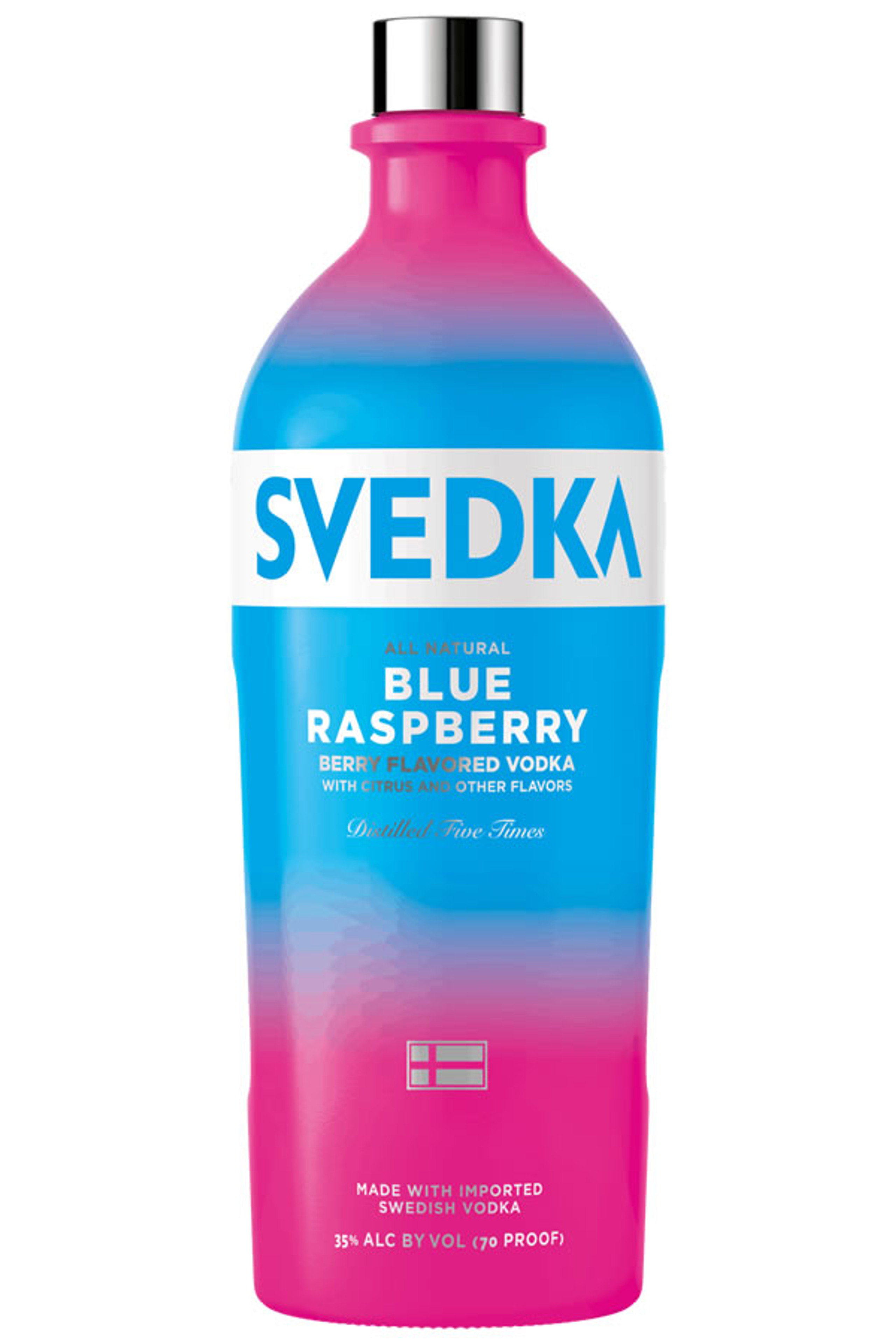 Uv Blue Raspberry Flavored Vodka 7406