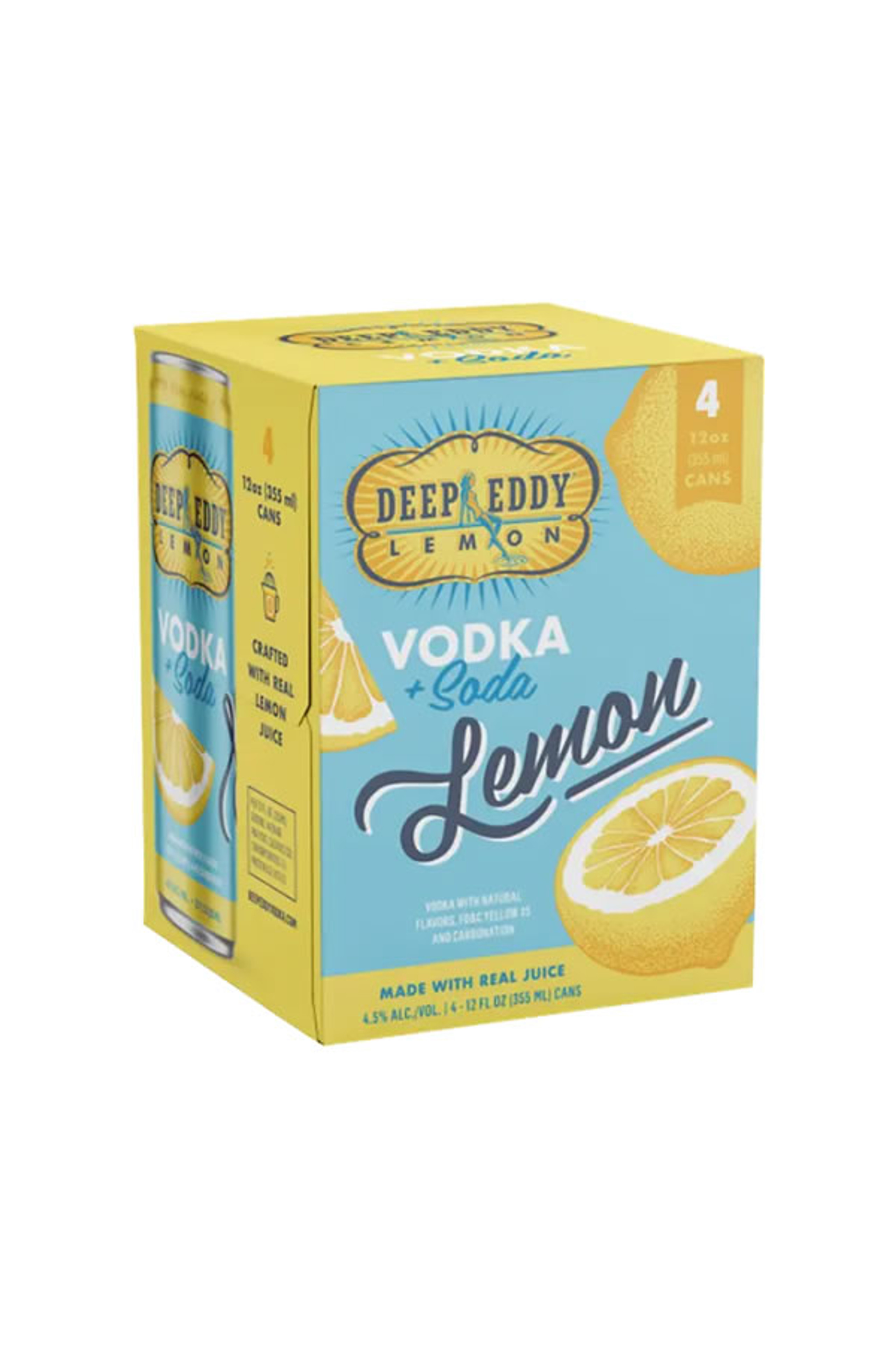Deep Eddy Vodka And Soda Lemon 0684