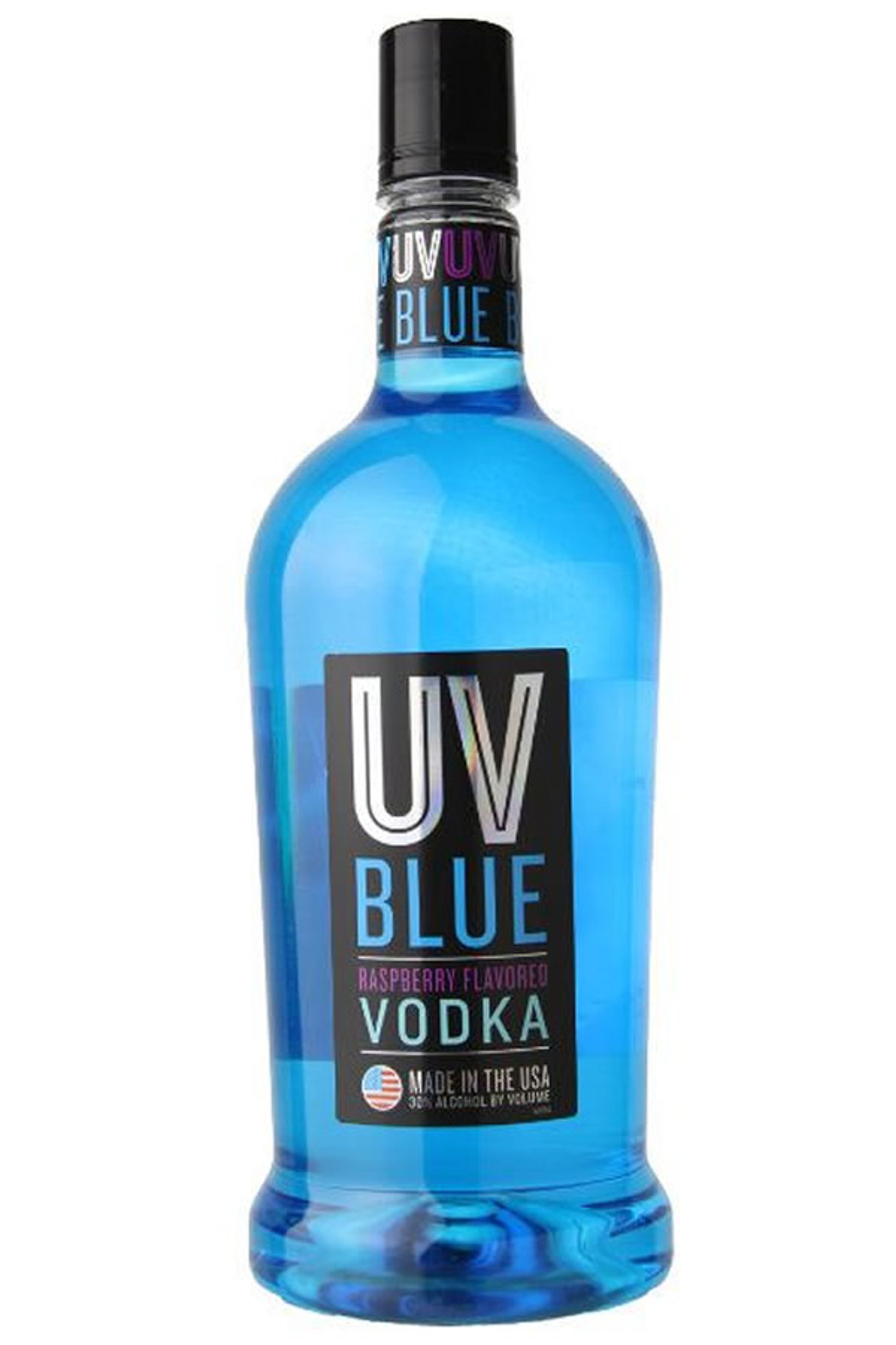 Uv Blue Raspberry Flavored Vodka 0831