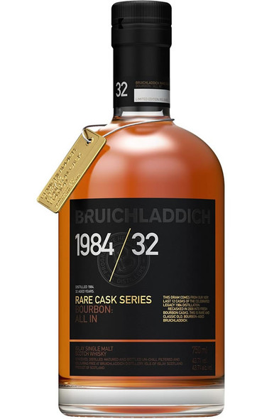 Bruichladdich 1984 32 Year Rare Cask Series