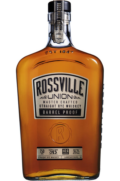 Rossville Union Master Crafted Barrel Proof Rye