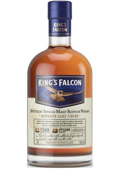 King's Falcon Bourbon Cask Single Malt