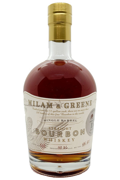 Milam & Greene 12 Year Liquor Barn Single Barrel Bourbon