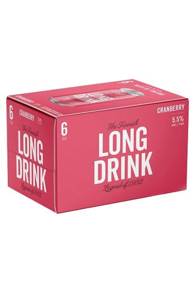 Long Drink Cranberry Cocktail