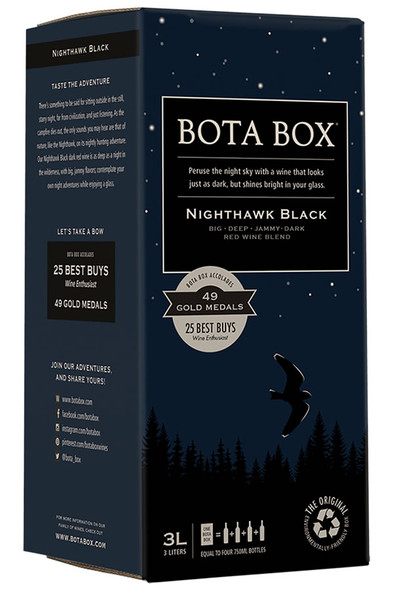 Bota Box Nighthawk Black Red Blend