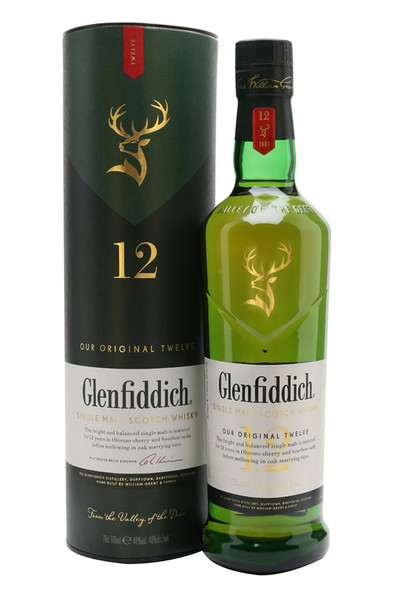 Glenfiddich 12 Years Single Malt Scotch Whisky