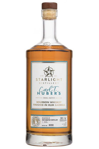 Starlight Carl. T Huber's Rum Finished Bourbon