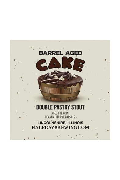 Half Day Cake Barrel Aged Double Stout