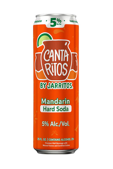 Jarritos Cantaritos Mandarin Hard Soda