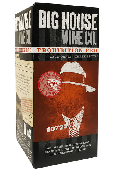 Big House Prohibition Red Blend 3L