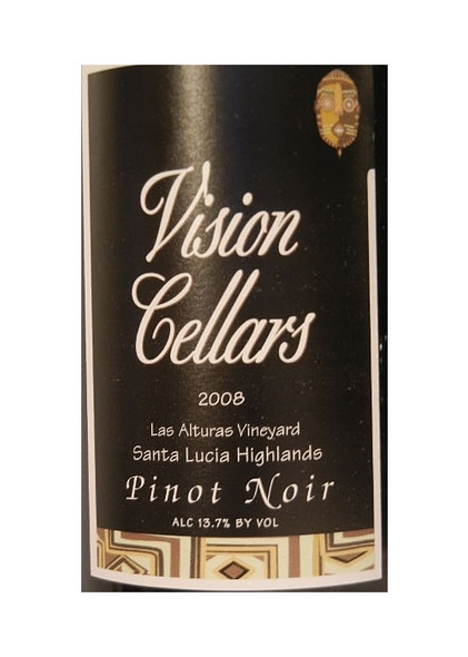 Vision Cellars Pinot Noir Las Alturas Vineyard