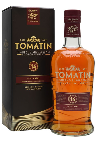 Tomatin 14 Year Port Cask Finish Highland Single Malt Scotch Whisky