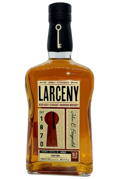 Larceny Liquor Barn Single Barrel Bourbon