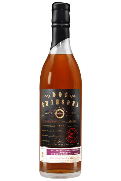 Doc Swinson's Cask Strength Bourbon Sherry and Cognac