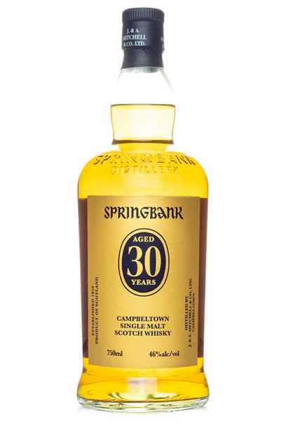 超爆安 スプリングバンク 30年 30年 100％シングルモルトウイスキー 700ml] 38％ 750ml/ スコットランド Springbank  [ウイスキー 30 Year スプリングバンク 46% Old Campbeltown Malt