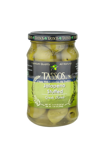 Tassos Jalapeno Stuffed Olives