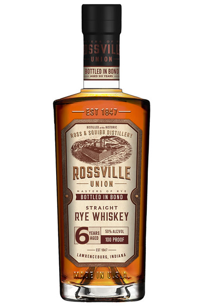 Rossville Union Bottled in Bond 6 Year Rye