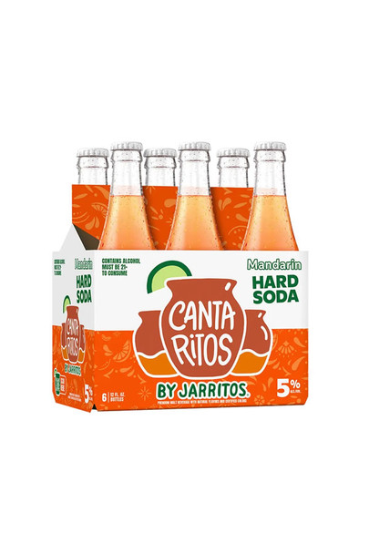 Jarritos Cantaritos Mandarin Hard Soda