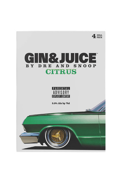 Gin & Juice Citrus by Dre and Snoop