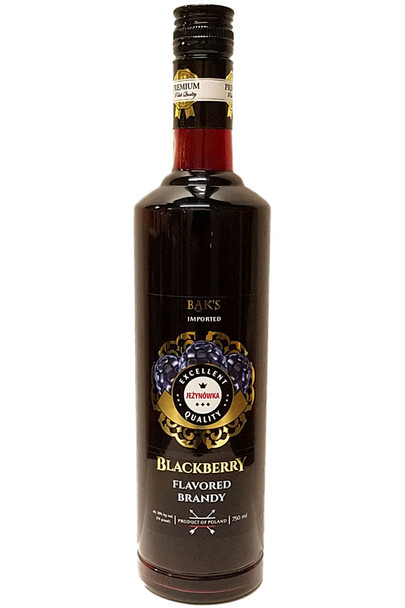 Bak's Blackberry Flavored Brandy Jezinowka