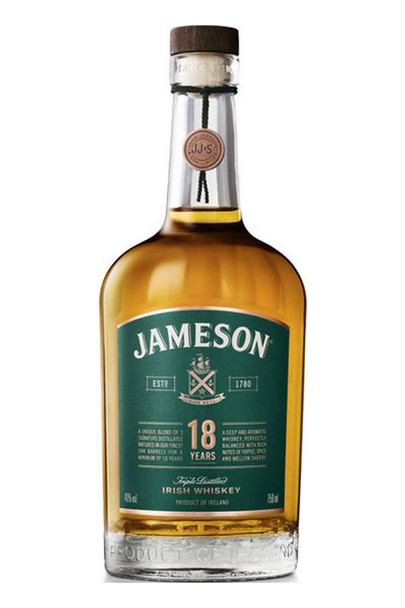 Jameson 18 Year Blended Irish Whiskey