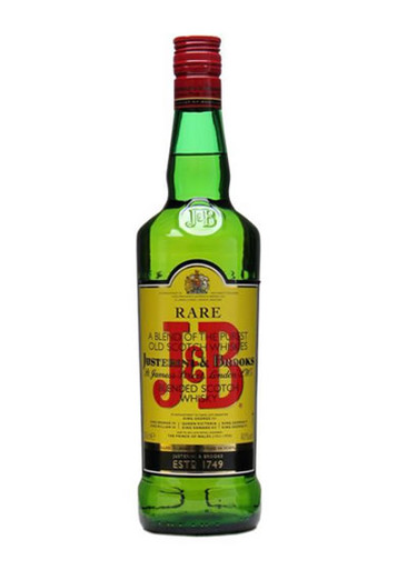 J&B Scotch 1L - Cork and Key